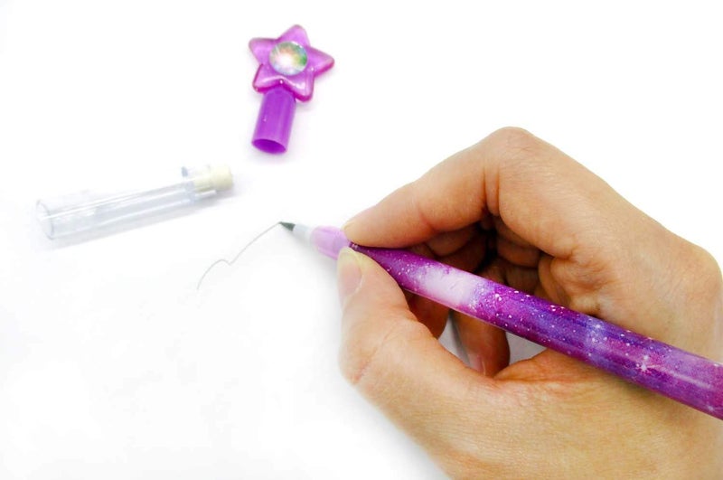 TINYMILLS Tiny Mills 24 Pcs Galaxy Outer Space Multi Point Stackable Pencil with Eraser for Outer Space Galaxy Birthday Party Favor Prize Carnival Goodie Bag Stuffers Classroom Rewards - Image 4